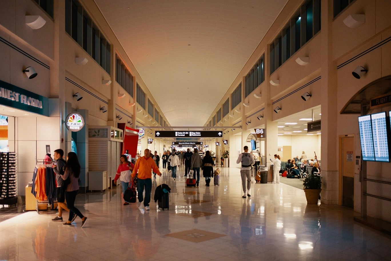 Airport inside