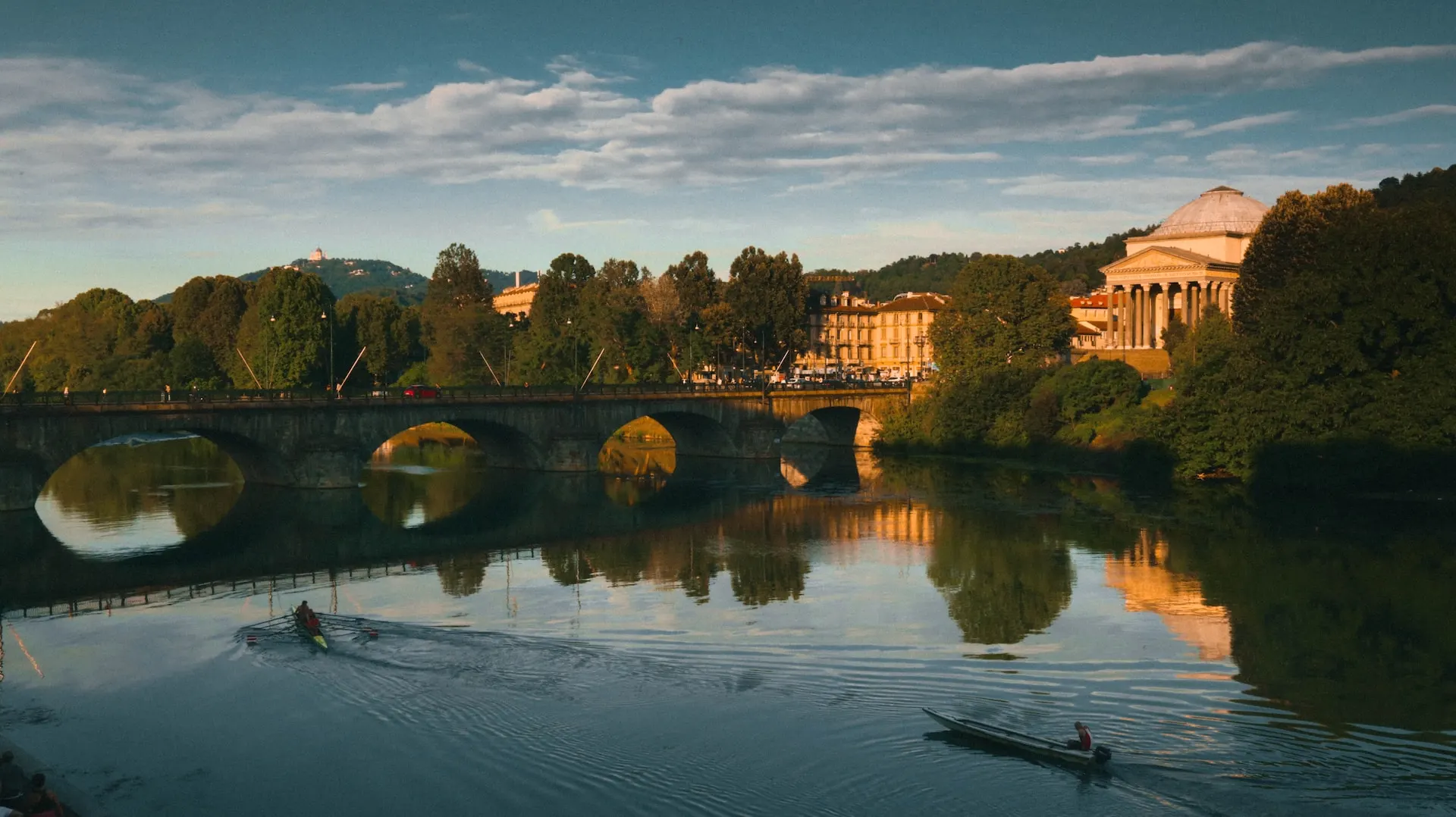 Turin river